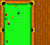 Pocket Color Billiards (Japan) In game screenshot